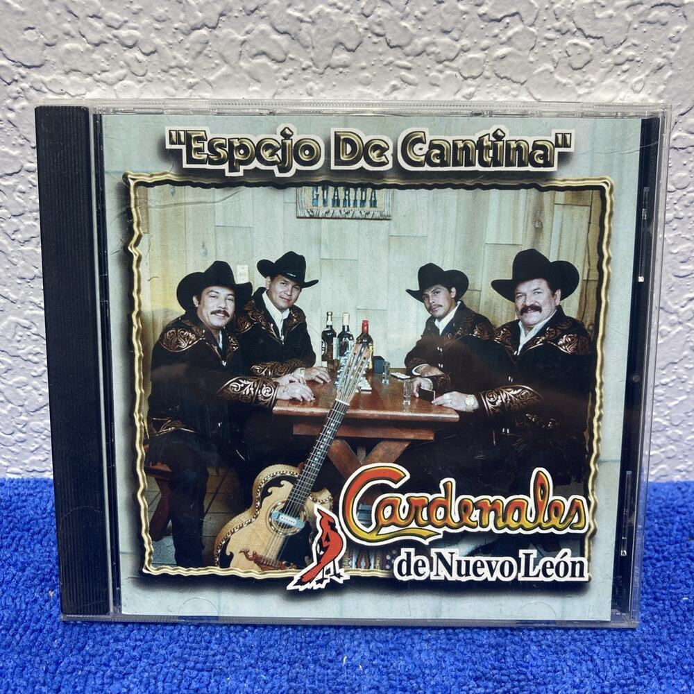 Cardenales de Nuevo Leon CD Espejo de Cantina Regional Mexican Norteño Album